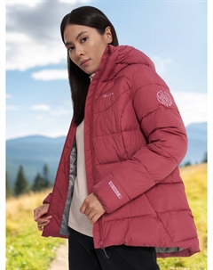 Пуховик женский, Красный Outventure