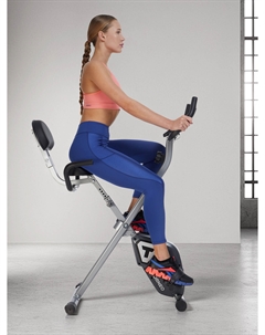 Велотренажер магнитный складной, Серый Torneo