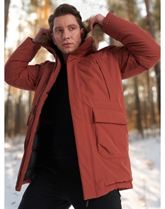 Пуховик мужской, Оранжевый Northland