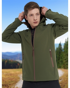 Куртка софтшелл мужская, Зеленый Cordillero