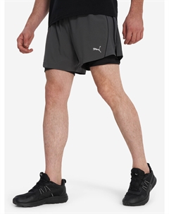 Шорты мужские Run Velocity 2 In 1, Серый Puma