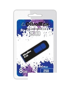 USB Flash 250 8GB (синий) [OM-8GB-250-Blue] Oltramax