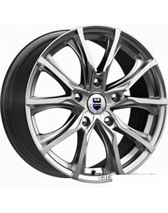 Литые диски Твист 17x7.5" 5x115мм DIA 70.2мм ET 44мм Дарк платинум K&k