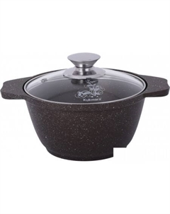 Кастрюля кмк12а (кофейный мрамор) Kukmara