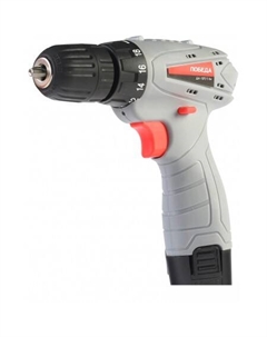 Дрель-шуруповерт ДА-12П/1 Ли (с 1-м АКБ) Победа