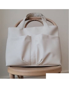 Тоут с двумя карманами (бежевый) Mt.style