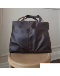 Тоут с двумя карманами (коричневый) Mt.style