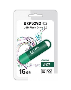 USB Flash 570 16GB (зеленый) [EX-16GB-570-Green] Exployd