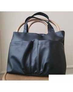 Тоут с двумя карманами (черный) Mt.style