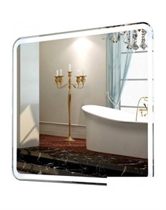 Зеркало Marta 1 80x70 marta1-80x70B (с подсветкой,с бесконтактным сенсором) Пекам