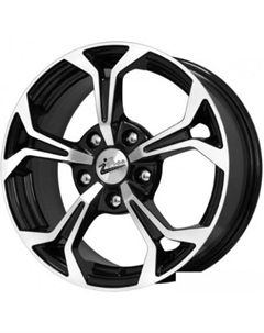 Литые диски Эрнесто (КС484) 15x6.5" 5x110мм DIA 65.1мм ET 35мм Блэк Джек Ifree