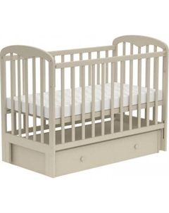 Классическая детская кроватка 328 (бежевый) Фея