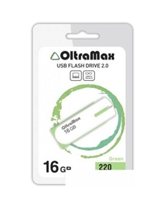 USB Flash 220 16GB (зеленый) [OM-16GB-220-Green] Oltramax