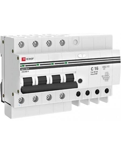 Дифференциальный автомат PROxima АД-4 16А30мА DA4-16-30-pro Ekf