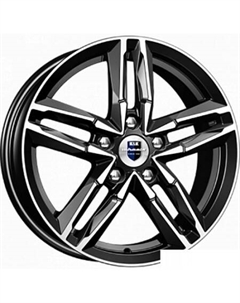 Sayan 16x6" 5x112мм DIA 57.1мм ET 48мм Алмаз черный K&k