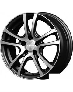 Дели 15x6" 4x100мм DIA 60.1мм ET 40мм Алмаз Skad