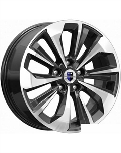 Авиор 17x7" 5x114.3мм DIA 67.1мм ET 40мм Алмаз черный K&k