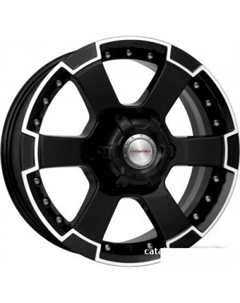 M56 16x7" 6x139.7мм DIA 67.1мм ET 38мм Алмаз черный K&k