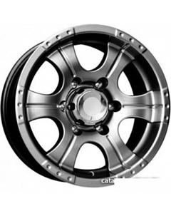 Байконур 16x8" 6x139.7мм DIA 110.1мм ET 20мм Дарк платинум K&k