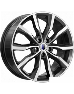 Портер 18x7.5" 5x114.3мм DIA 67.1мм ET 45мм Алмаз черный K&k