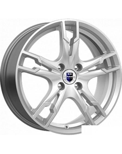 Солар 17x7" 5x114.3мм DIA 67.1мм ET 48.5мм Сильвер K&k