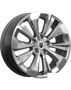 Авиор 17x7" 5x114.3мм DIA 67.1мм ET 35мм Дарк платинум брайт K&k