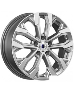 Литые диски Морейн 17x6.5" 5x108мм DIA 65.1мм ET 43мм Дарк платинум K&k