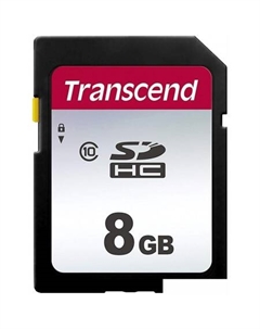 Карта памяти SDHC 300S 8GB Transcend