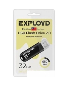 USB Flash 650 32GB (черный) Exployd