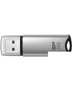 USB Flash Marvel M02 64GB (серебристый) Silicon power