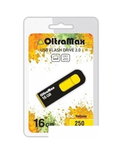 USB Flash 250 16GB (желтый) [OM-16GB-250-Yellow] Oltramax