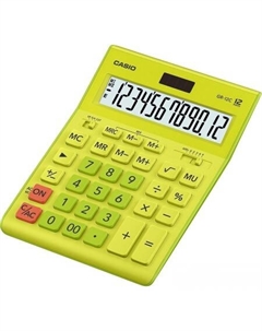 Бухгалтерский калькулятор GR-12C-GN-W-EP (салатовый) Casio