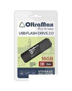 USB Flash 310 16GB (черный) Oltramax