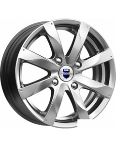 Литые диски Джемини (КС480) 14x5.5" 4x100мм DIA 60.1мм ET 43мм Дарк платинум K&k