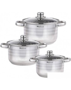Набор кастрюль KL-4294 Kelli