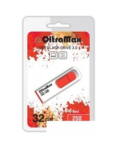 USB Flash 250 32GB (красный) [OM-32GB-250-Red] Oltramax