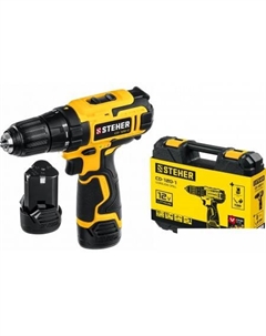 Дрель-шуруповерт CD-120-2 (с 2-мя АКБ, кейс) Steher