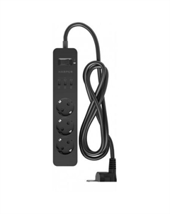 Сетевой фильтр UCH-325 (черный) Harper