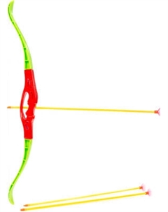 Лук игрушечный Полесье Сокол + стрелы / 05312