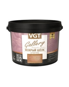 Штукатурка готовая декоративная VGT Мокрый шелк Lux Vgt