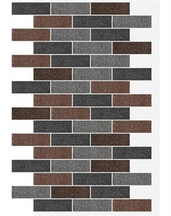 Фасадная панель АМК Кирпич цвет 322 Амк