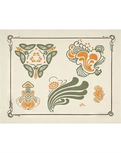 Картина Stamprint Ар-нуво Ориоль / АТ052