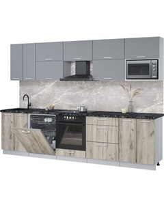 Кухонный гарнитур Интерлиния Мила Лайт 3.0-ПМ2