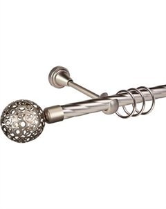 Карниз для штор АС ФОРОС Grace D19К + наконечники Метеор Ас форос