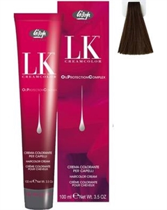Крем-краска для волос Lisap LK Creamcolor OPC тон 6/78