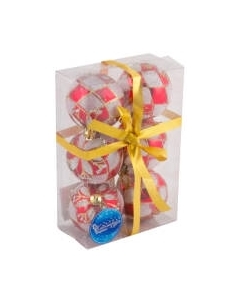 Набор шаров новогодних Волшебная страна PBD6-6-882-R / R101778