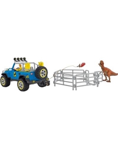 Автомобиль игрушечный Schleich Внедорожник с Дино-форпостом / 41464