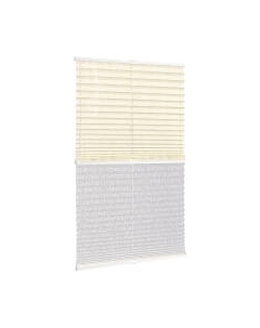 Штора-плиссе Delfa Walnut СПШ-3402/3504 Plain Transparent