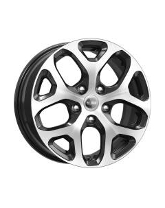 Литой диск K&K КС869 Kaptur 16x6.5" 5x114.3мм DIA 66.1мм ET 50мм Алмаз черный K&k