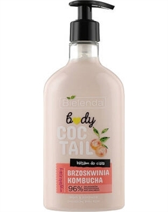 Лосьон для тела Bielenda Body Coctail Персик + Комбуча